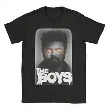 Fashion Vintage The Boys Movie T-Shirts Men Women's O Neck Pure Cotton T Shirt  Short Sleeve Tees Summer Clothing - 黑色14 - 查看 2