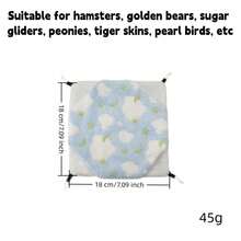 Hamster & Sugar Glider Warm Double-Layer Hanging Bed, Suspended Squirrel Sleeping Bag, Pet Supplies - A - View 2
