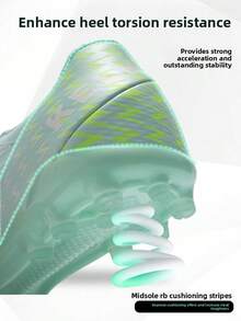 KELME 成人男款 MG 透氣短釘足球鞋 訓練用 - 薄荷綠 - 查看 4