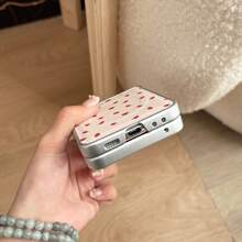1件裝 新鮮草莓可折疊磁吸保護手機殼，適用於 Galaxy Z Flip7/ZFlip6/ZFlip5/ZFlip4/ZFlip3/Z FE - 彩色 - 查看 5