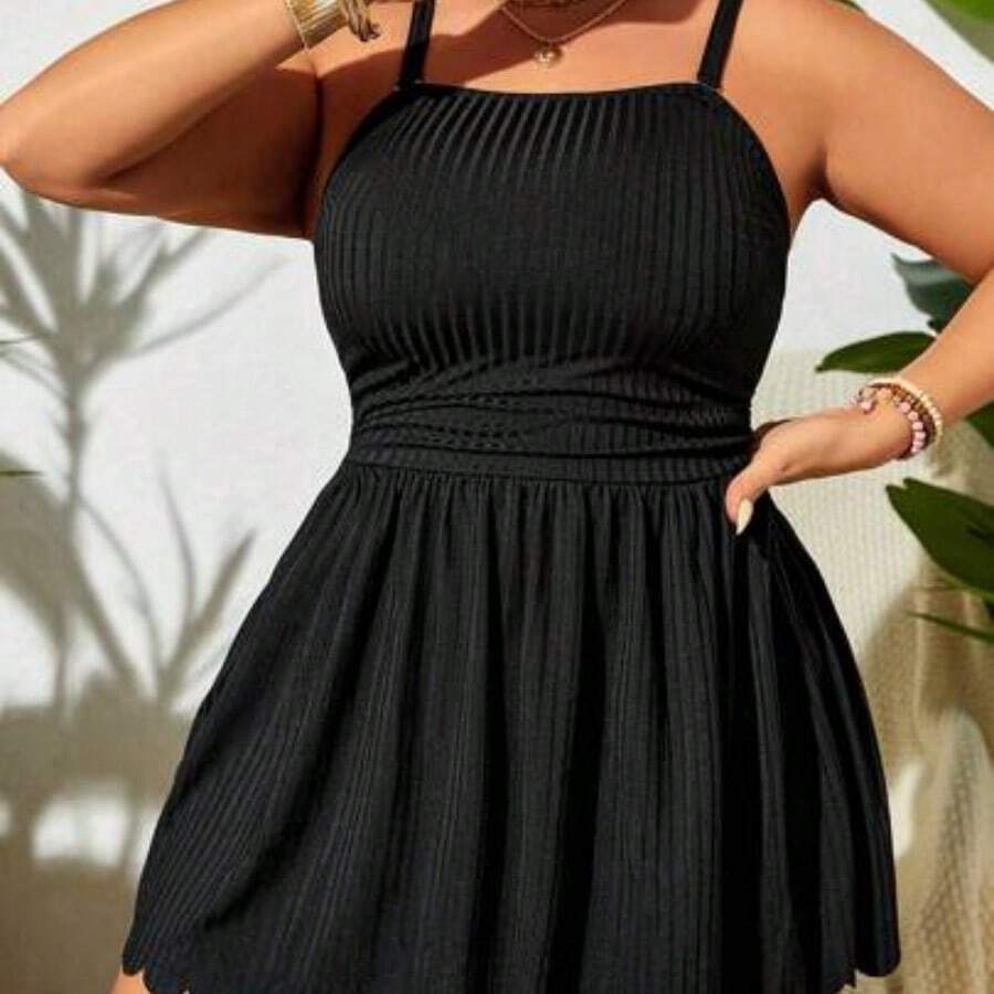 Women Midi Dresses - Negro01 - View 1