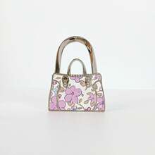 Gancho plegable portátil para bolso con forma de jarrón de aleación de zinc con estilo bohemio y pequeños rhinestones - Multicolor - Ver 29