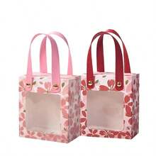Cherry Blossom Tote Bag - Gift Packaging Box - Wedding Candy Box - Candy Box - Tote Gift Packaging Bag - Window Gift Box - Party Gift Packaging Box - Birthday Gift Decoration Packaging Box - - Candy Box Tote Bag - View 8