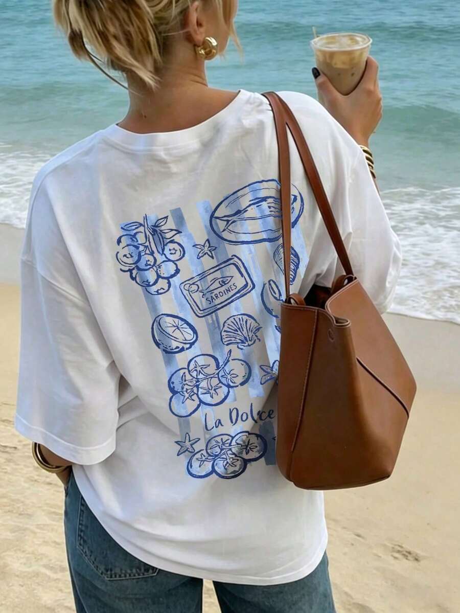 Kvinnor T-shirts - Vitt - Visa 1