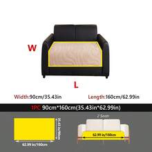 1Pc Minimalist 3D Wavy Sherpa Sofa Cover, Pet-Friendly Non-Slip Couch Protector, Soft Skin-Friendly Furniture Slipcover - Multiple Styles - View 26
