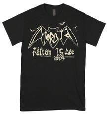 Sommer Tops MORBID - Stockholm Show T-Shirt - TRUST NO ONE RECORDING T-Shirt Sommer Sommer Outfit Damen Kurze Hose - Schwarz - Übersicht 1