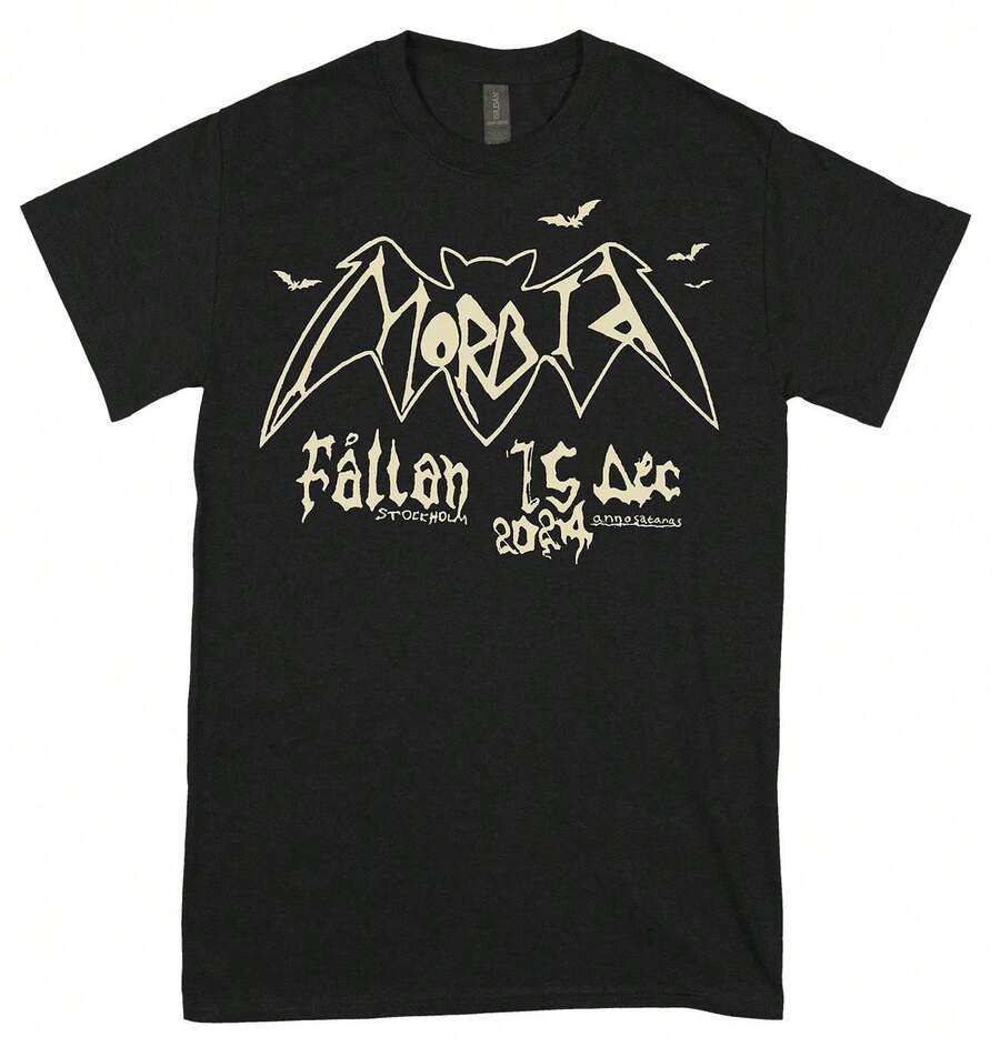 Sommer Tops MORBID - Stockholm Show T-Shirt - TRUST NO ONE RECORDING T-Shirt Sommer Sommer Outfit Damen Kurze Hose - Schwarz - Übersicht 1