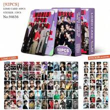 K-P/O/P <ARIRANG>,B/T/,JK,JIMIN,JIN,RM,J-HOPE,V, LOMO雷射雕刻卡，收藏卡，偶像卡，支持卡。可放入卡夾或護照中。非常適合攝影和收藏。適合粉絲禮物和交換。 - 彩色 - 查看 9