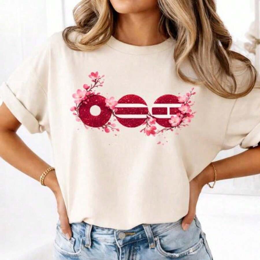 Arirang B TS, B TS World Tour, B TS Merchandise, K-Pop Fans, K-Pop Gifts, Unisex K-Pop T-Shirts.  Summer T-Shirts. Summer Outfit For Women - 白色 - 查看 1