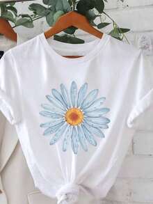 Women T-Shirts - White - View 1