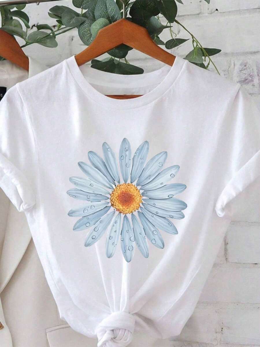 Women T-Shirts - White - View 1