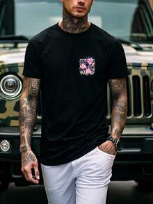 Camisetas sin mangas para hombre - Negro - Ver 2