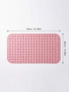Bathroom Mat With Hundreds Of Powerful Suction Cups For Fast Drainage And Comfortable Foot Massage Soft Textured Non-Slip Perfect For Elderly Pregnant Women And Adults Ideal For Hotel Bathtubs Shower Stalls And Washroom Use Decor Accessories - contracted design - View 13