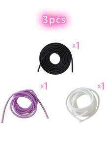 1件/2件/3件/4件/5件 隨機顏色螺旋式線材保護套，充電線保護套 數據線保護套 充電頭保護套，耳機線保護套 適用於手機 耳機 USB 數據線 充電器保護套，線材保護套 - 多色 - 查看 80