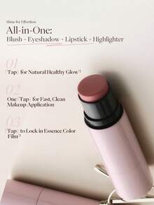 JOOCYEE Colorete y Lápiz Labial Multifunción de Larga Duración y Natural - G402 Trigo integral sin cáscara - Ver 5