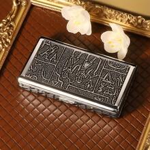 Portable Design, Suitable For Thick, Medium, And Thin Cigarettes, Equipped With A User-Friendly Clip - Lychee Pattern - View 7