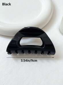 2026 New Women's Hair Claw Clip, Soft Silicone Hair Claw, High-End Anti-Drop Durable Hair Clip, Square Soft Claw Hair Clip, Suitable For Women, Elastic Hair Claw, Suitable For Thick Hair, Lightweight And Comfortable, Especially Soft Hair Clip, Suitable For Various Occasions - Multicolor - View 3