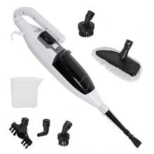 Adler Steam Mop 2 In 1 Steam Mop Handheld Steam Cleaner 1300W 3 Steam Levels Rotating Head 550ml Detachable Tank 15sec Heat-Up 5m Cord 9 Accessories Chemical-Free - EU E Type Plug(220-240V) - View 7