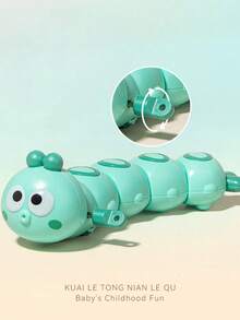 1pc Cute Expandable Plush Caterpillar Pet Toy - Vibrant Colors, Durable Plastic Material, Suitable For Cats & Dogs, Ideal For Interactive Play And Stress Relief, Fits All Pet Sizes, Battery-Free, Fun Pet Toy - Multicolor - View 18