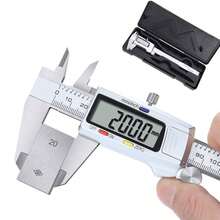 Calibrador Pie De Rey Eletrónico Acero Inoxidable 150mm Alta Precisión - A - Ver 3