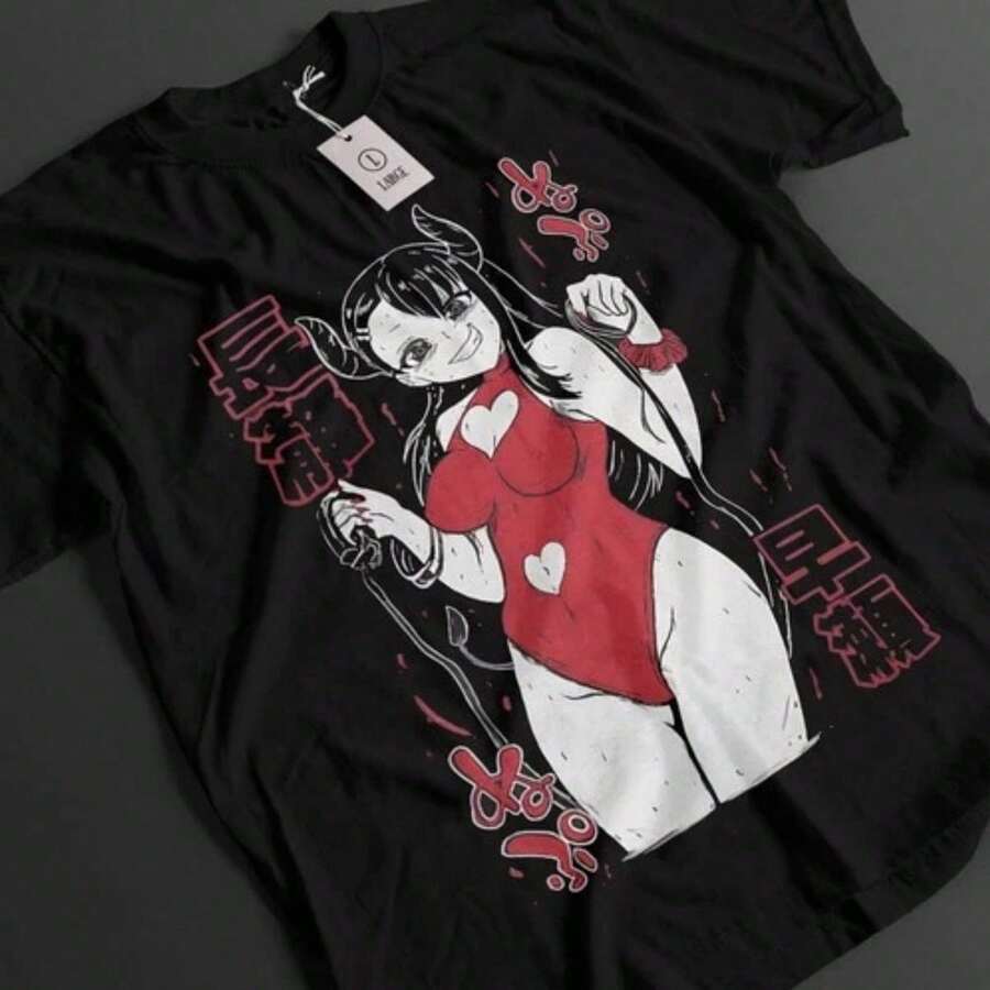 No Juegues Conmigo Camiseta Miss Nagatoro Camiseta Kawaii Top Waifu San Anime Tee - Verde - Ver 1