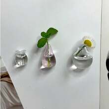 1/3/5個 中式陶瓷迷你花瓶冰箱貼 - 裝飾花瓶，可用於花藝插花、家居裝飾花瓶飾品、客廳裝飾、房間裝飾與廚房裝飾品，迷你花瓶，適合作為朋友聚會、生日禮物、喬遷禮物及送給媽媽的禮物 - 花瓶磁貼 - 查看 10
