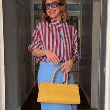 Women Blouses & Shirts - Rojo - View 2