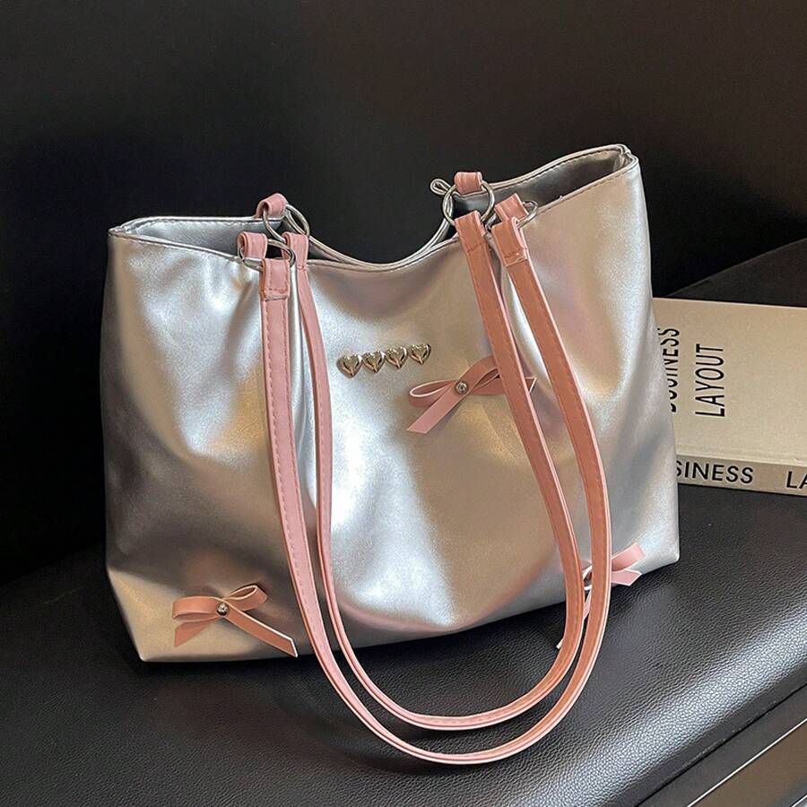 Women Shoulder Bags - Black - View 1