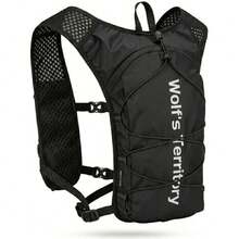 Chaleco de hidratación ligero de 5L para correr, adecuado para trail running, senderismo, maratón y ciclismo - Negro - Ver 5