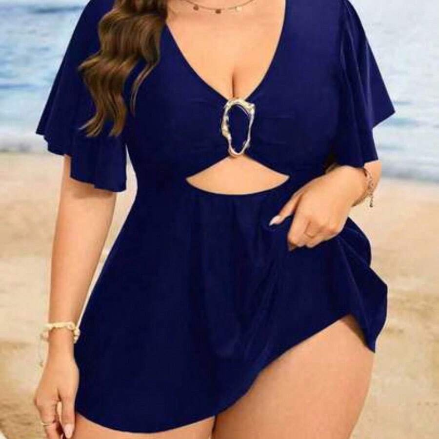 Women Long Dresses - Biru laut - View 1
