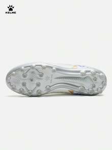 KELME 成人足球鞋 訓練用 防滑 透氣 MG 短釘 專業比賽 耐磨 - 白紫 - 查看 3