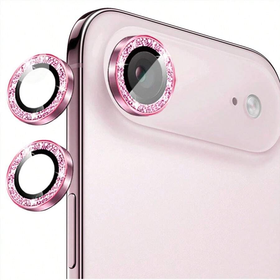 3片裝鏡頭保護膜，平滑相機保護膜，相容 iPhone 17 Pro/17 Pro Max/17 Air/17 13 Pro 13 Pro Max，高清晰透明玻璃防碎金屬閃光燈鏡頭蓋，相容 iPhone 15 鏡頭保護膜，相容 iPhone 16 鏡頭保護膜，金色鏡頭保護膜，棕色鏡頭保護膜，輕微色差 [國際版，非本地版] - 彩色 - 查看 1