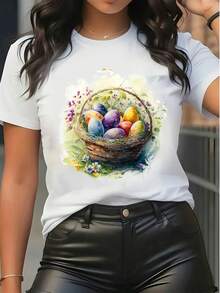 Women T-Shirts - White - View 1