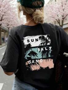 Women T-Shirts - Black - View 1