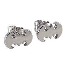 1 Pair Bat Ear Studs Gold & Silver Twisted Ball, Handmade, Limited Quantity, Discontinued Once Sold Out - Bat - View 5