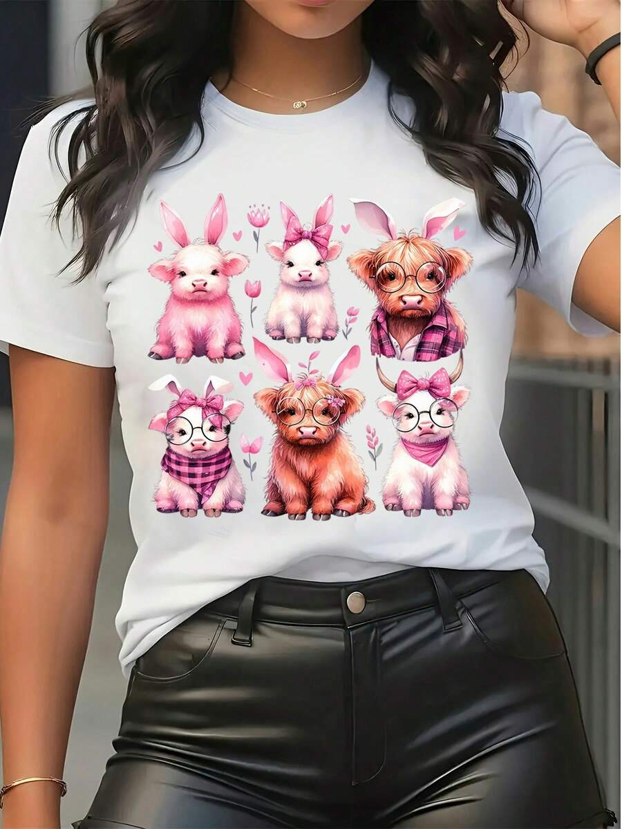 Women T-Shirts - White - View 1