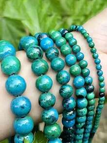 Natural Phoenix Stone Beads Crafting 6 8 10mm Round Gemstone DIY Accessories Charms For Bracelets Necklaces Jewelry Making Supplies,Gifts - Multicolor - View 8