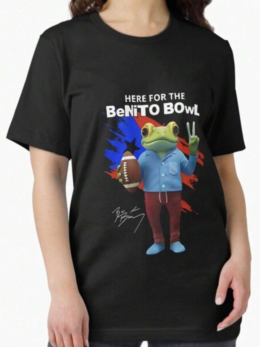 Funny Oversized T-Shirt - BLACK AND RED - View 1