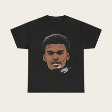 Victor Wembanyama T-Shirt, Stephon Castle, Dylan Harper, Step Bros T-Shirt, Spurs Fan T-Shirt, Funny Basketball T-Shirts - 後四人組 - 查看 1