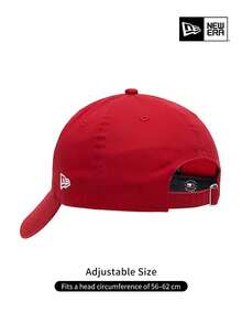 Gorra de Béisbol New Era Premium Roja de los Yankees, Protección Solar UPF50+ Ajustable, Adecuada para Entusiastas del Estilo Personalizado Audaz - Rojo - Ver 6