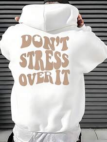 Sudadera con Capucha Nueva Primavera y Otoño Sudadera Estampada MJL9 - Blanco - Ver 1