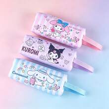 Sanrio Pencil Case Kuromi Cinnamoroll My Melody, Large Capacity Stationery Bag, Handheld Makeup Storage Bag, Handheld Canvas Storage Bag, Storage Bag, Back To School Essential - Multicolor - View 5
