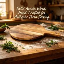 Pizza Board, Wooden Board, Cutting Board, Round Board, Wood, 30 Cm - A - View 5