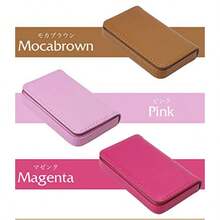 prendre Business Card Holder Business Card Case Card Case Business Card Magnetic PU Leather 1 Second Open/Close Men's Women's Stylish Business PR-BUSINESSCASE - 写真のように - チェックする 6