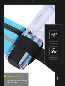 1 buah Tas Pinggang Neoprene Tahan Air Warna-warni untuk Pelari - MultiWarna - View 10