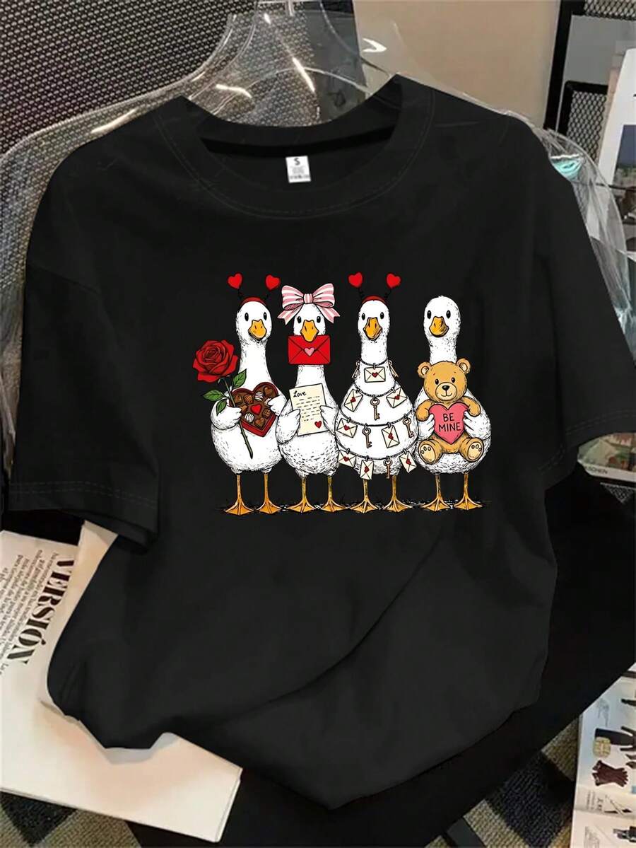 Halloween Graphic T-Shirt - 黑色 - 查看 1