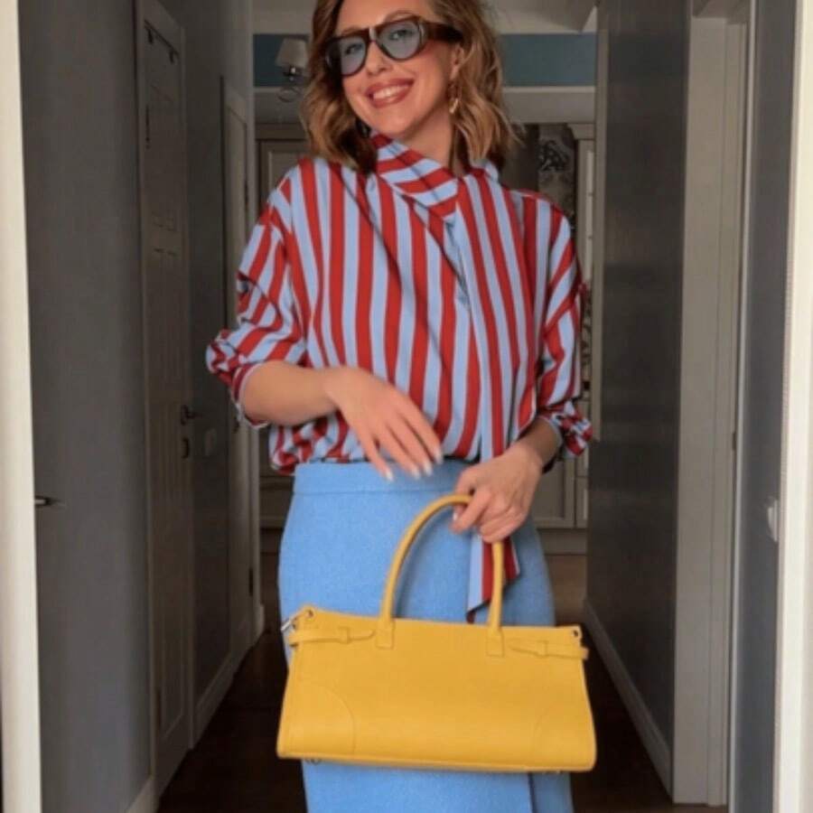 Women Blouses & Shirts - Rojo - View 1