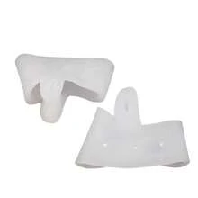Bunion Toe Separator Silicone Toe Spreader New Style For Adults And Children, Big Toe Bone Protrusion Wearable Shoe Accessory - White 3 Pairs - View 7