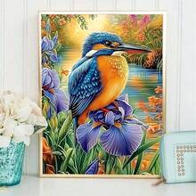 1 Set Handmade 5D DIY Diamond Painting Kit, Canvas Wall Art Suitable For Home Bedroom Entrance Study Bathroom Decoration, Holiday Gift - View 9