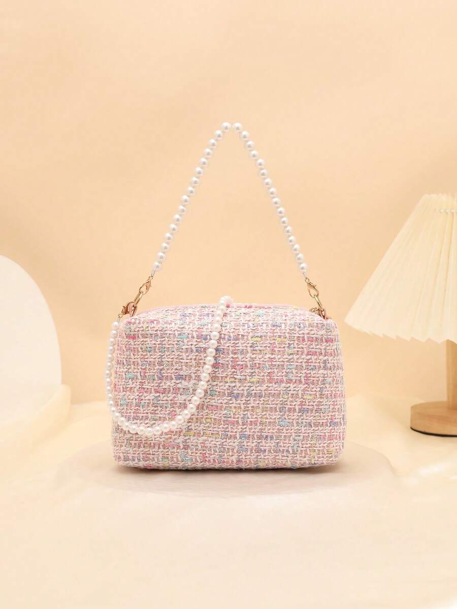 New Niche Design Pearl Shoulder Strap Handbag Fashionable Shoulder Crossbody Bag For Women - Multicolor - View 1
